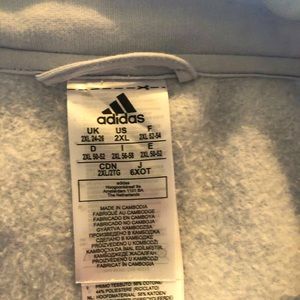 Adidas fleece jacket